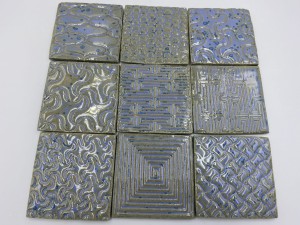 Kafelki Sashiko. Blue melody.  25,00 zł szt.