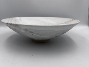 Misa rozwarta 29 cm, kremowa szara biel