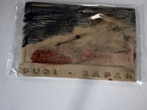 Pocztówka ceramiczna Góra Fujisan
