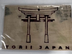 Pocztówki ceramiczne Japonia Brama Torii