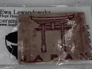 Magnes ceramiczny -Japonia- Brama Torii