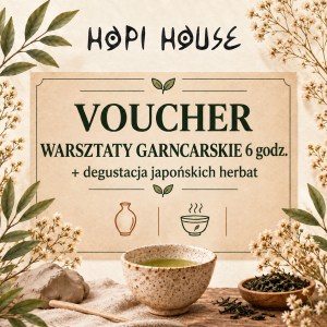 Voucher - Warsztaty garncarskie dla dorosłych 6h + degustacja japońskich herbat