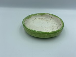 Miseczka na sos. Pieprz, tofu, wasabi rim.     