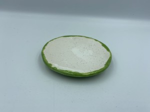Miseczka  na sos sushi. Pieprz z tofu i wasabi rim. 
